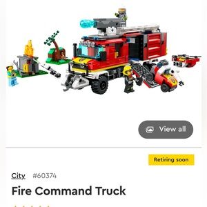 Lego 60374 City Fire Department Truck